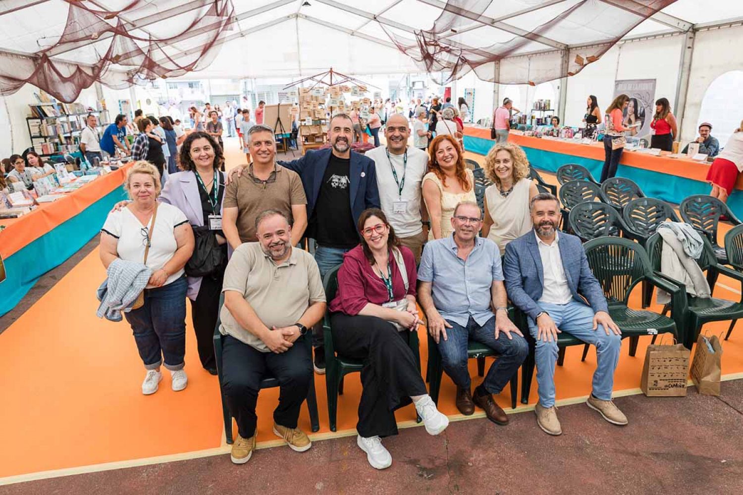 La Feria del Libro de Murcia y la Feria da Cultura “En Camiño” sellan su hermanamiento en Galicia