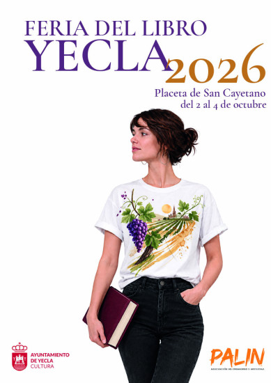 Cartel Feria Libro Yecla